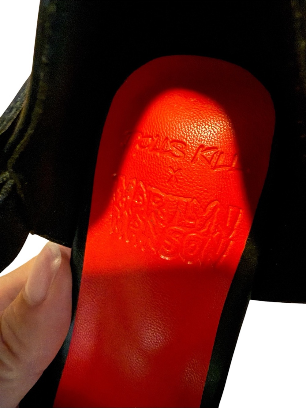 Dolls Kill x Marilyn Manson Platform Heels - Picture 8 of 9